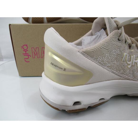 Women's Ryka Devotion X Lace Up Walking Shoes Sneakers French Beige Size 7 W - Picture 10 of 10